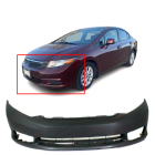 Primed Front Bumper Cover Fascia for 2012 Honda Civic Sedan EX EX-L Si