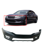 Primed Front Bumper Cover Fascia for 2013-2015 Honda Accord Sedan 13-15