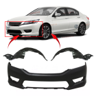 Bumper Cover & Fender Liner Kit for Honda Accord 2013-2015