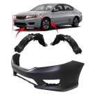 Bumper Cover & Fender Liner Kit for Honda Accord 2013-2015