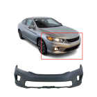 Front Bumper Cover For 2013 2014 2015 Honda Accord Coupe EX LX W Fog Light hole