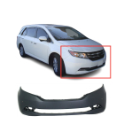 Front Bumper Cover For 2011-2017 Honda Odyssey w/ fog lamp park aid holes