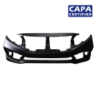 Primed Front Bumper Cover for 2019-2021 Honda Civic EX LX S HO1000323C CAPA