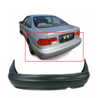 Primed Rear Bumper Cover Fascia for 1996-1998 Honda Civic DX EX GX HX Si LX HO1100178