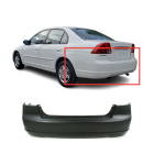 Rear Bumper Cover For 2001-2003 Honda Civic Sedan Primed DX EX GX LX Hybrid