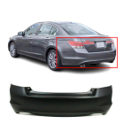 Primed Rear Bumper Cover for 2008-2012 Honda Accord EX-L EX HFP 04715TA1A91ZZ