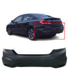 Primed Rear Bumper Cover for 2013 2014 2015 Honda Civic Sedan / Hybrid 13-15