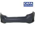 Primed Rear Bumper Cover for 2016-2020 Honda Civic Sedan HO1100296C CAPA