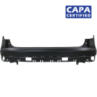 Primed Rear Upper Bumper Cover for 2016-2018 Honda Pilot LX EX-L EX Elite CAPA