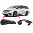 Set of 2 Fender Liners for Honda Odyssey 2018-2021 HO1248179 HO1249179