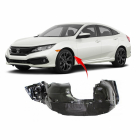 Front Left Driver Side Fender Liner For 2019-2021 Honda Civic HO1248186