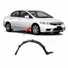 Fender Liner Passenger Side Honda Civic Sedan 2006-2011 HO1249134 74101SNAA00