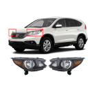 Left, Right Set HeadLight for HONDA CR-V 2012-2014 HO2502148 HO2503148