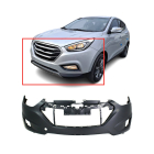 Front Bumper Cover For 2010-2015 Hyundai Tucson GL GLS L Limited SE w Fog holes