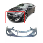 Front Bumper Cover For 2014 Hyundai Elantra Coupe Primed 865113X501 HY1000195