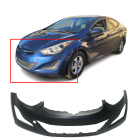 Primed Front Bumper Cover for 2014-2016 Hyundai Elantra 865113X800 HY1000204