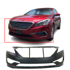 Primered Front Bumper Cover for 2015 2016 2017 Hyundai Sonata 2.4L HY1000205