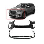 Front Bumper Cover Kit for 2017-2019 Hyundai Santa Fe HY1000216 HY1015107