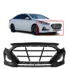 Front Bumper Cover Fascia for 2018 2019 Hyundai Sonata Non-Turbo 18-19 Primed