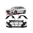 Bumper Cover & Fender Liner Kit for Hyundai Sonata 2018-2019