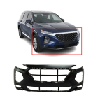 Primed Front Upper Bumper Cover Fascia for 2019-2020 Hyundai Santa Fe GLS SEL SE