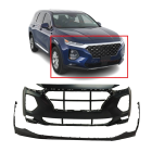 Front Bumper Cover Kit for 2019-2020 Hyundai Santa Fe GLS HY1000235 HY1015111