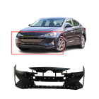 Front Bumper Cover for 2019-2020 Hyundai Elantra USA GLS SE 86511F3500 HY1000236