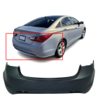 Primed Rear Bumper Cover for 2011 2012 2013 Hyundai Elantra Sedan 11 12 13