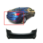 Rear Bumper Cover for 2014-2016 Hyundai Elantra L GL GLS 866113Y700 HY1100201