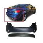 Rear Bumper Cover Kit for 2014-2016 Hyundai Elantra Korea HY1100202 HY1195103