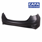 Primed Rear Bumper Cover for 2017 2018 Hyundai Elantra Sedan 17 18 CAPA