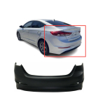 Primed Rear Bumper Cover for 2017-2018 Hyundai Elantra Korea Built