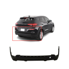 Rear Lower Bumper Cover For 2019-2020 Hyundai Tucson SE SEL GLS Sport HY1115122