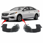 Set of 2 Fender Liners for Hyundai Sonata 2015-2017 HY1248173 HY1249173