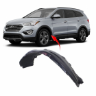 Front Left Driver Side Fender Liner For 2013-2016 Hyundai Santa Fe HY1248140