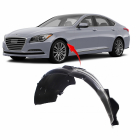 Front Left Driver Side Fender Liner For 2013-2016 Hyundai Genesis HY1248144