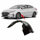 Front Left Driver Side Fender Liner For 2019-2020 Hyundai Elantra HY1248177