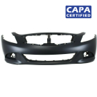 Primed Front Bumper Cover for 2010-2015 Infiniti G37, G25, Q40 IN1000246C CAPA