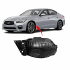 Front Left Driver Side Fender Liner For 2014-2019 Infiniti Q50 IN1248128