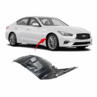 Fender Liner Passenger Side for Infinity Q50 2014-2018 IN1249130 638404GA0B