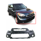 Front Bumper Cover For 2010-2011 Kia Soul W/Fog Light Holes Primed KI1000146