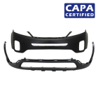 Front Bumper Cover Kit for Kia Sorento EX LX 2014-2015 KI1000164 KI1015102 CAPA