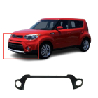 Primed Front Center Bumper Cover Fascia for 2017-2019 Kia Soul Hatchback EX Plus