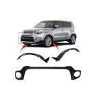 Bumper Cover & Fender Liner Kit for Kia Soul 2017-2019