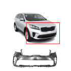 Front Bumper Cover for 2019-2020 Kia Sorento EX L LX S 86511C6500 KI1000202