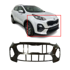 Front Bumper Cover For 2020-2022 Kia Sportage FWD Primed KI1000207