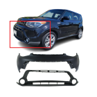 Front Bumper Cover Kit for 2014-2016 Kia Soul EX LX SX KI1014100 KI1015104