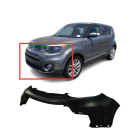 Front Upper Bumper Cover for 2017-2019 Kia Soul Base EX LX 86511B2500 KI1014102