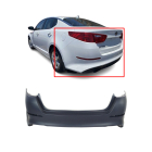 Rear Bumper Cover For 2014-2015 Kia Optima W/O Park Holes Primed KI1100182