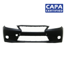 Primed Front Bumper Cover for 2013-2015 Lexus ES300h ES350 Sedan Base CAPA